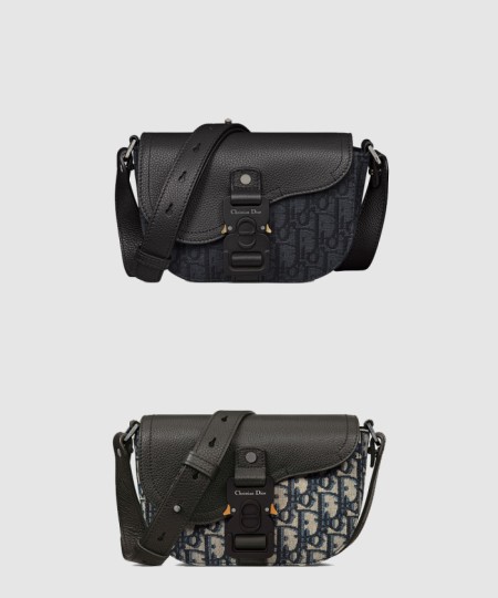 [DIOR-디올]새들 스트랩 크로스백 2ADCA