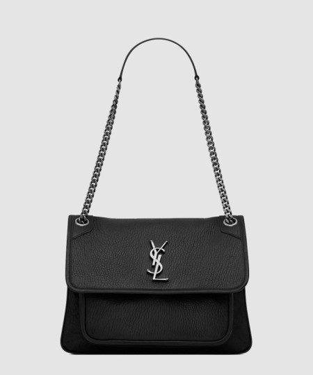 [SAINT LAURENT-생로랑]그레인 니키백 미듐 633178