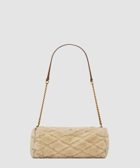 [SAINT LAURENT-생로랑]시어링 사드 미니 튜브백 699703