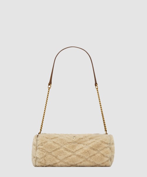 [SAINT LAURENT-생로랑]시어링 사드 미니 튜브백 699703