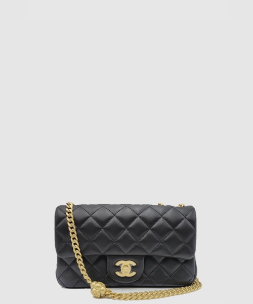 [CHANEL-샤넬]클래식 까멜리아 골드볼 뉴미니 AS4041