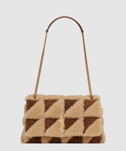 [SAINT LAURENT-생로랑]시어링 제이미 숄더백 미듐 515821