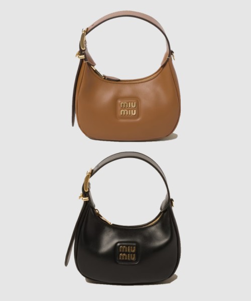 [MIUMIU-미우미우]가죽 호보백 5BP084