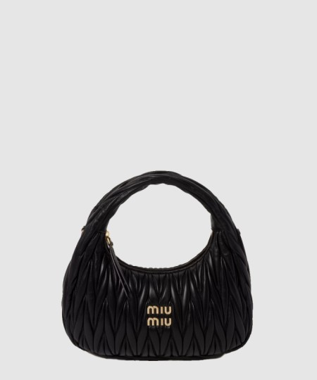 [MIUMIU-미우미우]나파 가죽 호보 백 5BC108