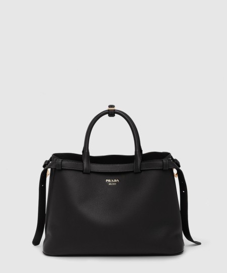 [PRADA-프라다]미듐 가죽 핸드백 1BA417