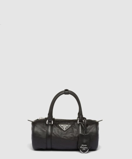 [PRADA-프라다]프레스드 나파 가죽 핸드백 1BA389