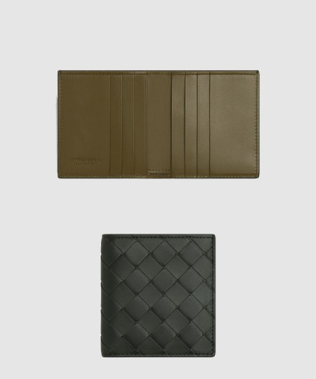 [BOTTEGA-보테가베네타]인트레치아토 슬림 폴더형 지갑 749400