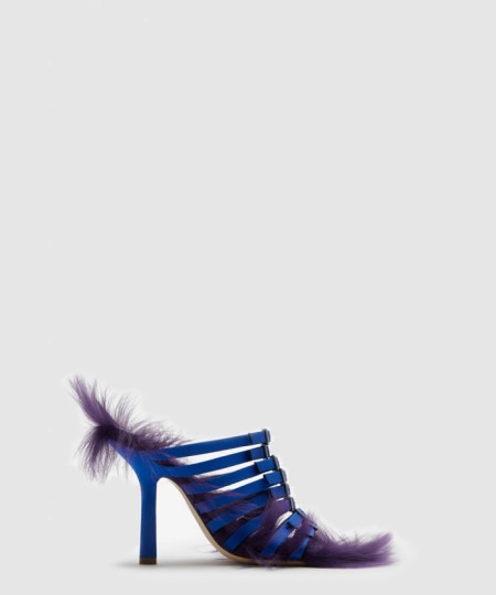 [BURBERRY-버버리]스텝 퍼즈 앤 새틴 샌들 80744831