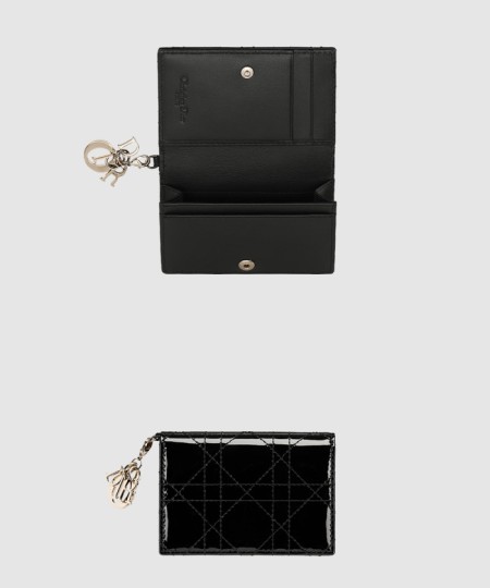 [DIOR-디올]플랩 카드 지갑 S0011