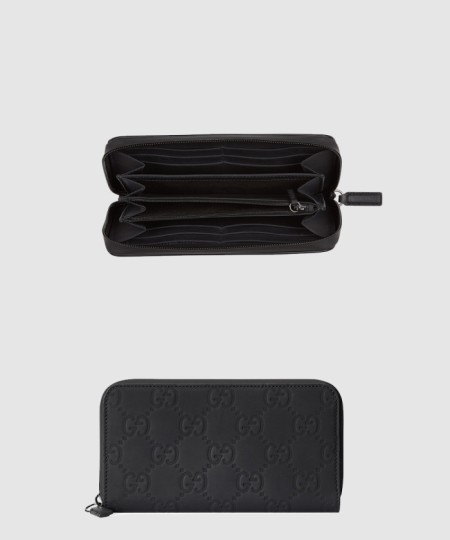 [GUCCI-구찌]GG 러버 이펙트 지퍼월렛 771421