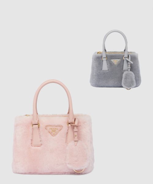 [PRADA-프라다]시어링 갤러리아백 1BA906