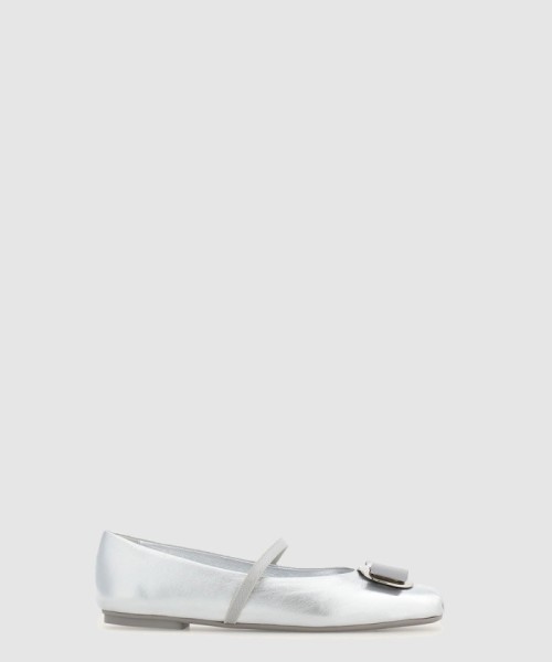 [FERRAGAMO-페레가모]뉴 바라 플레이트 발레 플랫 01H34