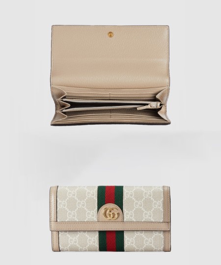 [GUCCI-구찌]오피디아 GG 장지갑 523153