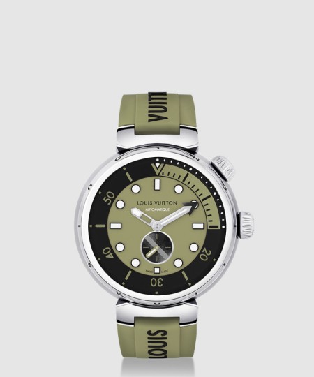 [LOUIS VUITTON-루이비통]땅부르 스트리트 다이버 오토매틱 44 QA173A