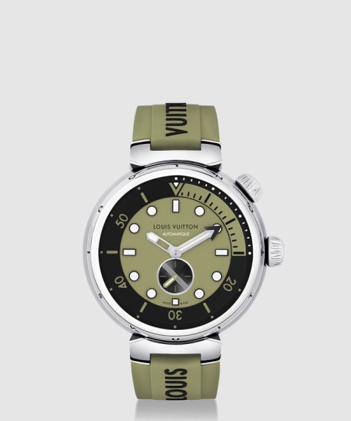 [LOUIS VUITTON-루이비통]땅부르 스트리트 다이버 오토매틱 44 QA173A