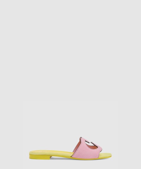 [GUCCI-구찌]인터로킹 G 컷아웃 샌들 694451