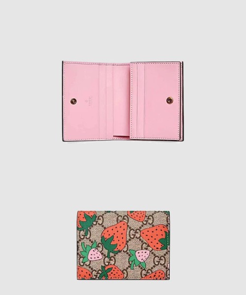 [GUCCI-구찌]딸기 반지갑 573839