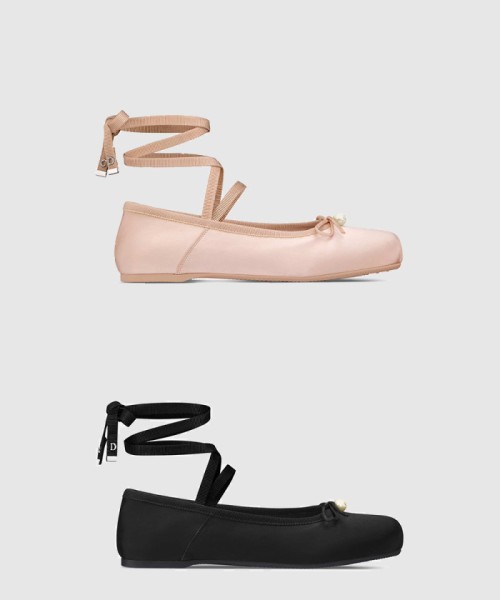 [DIOR-디올]D-Joy 발레 플랫 KDB88