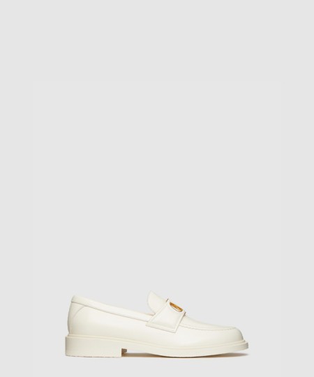 [VALENTINO-발렌티노]락스터드 송아지 가죽 로퍼