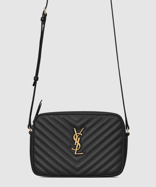 [SAINT LAURENT-생로랑]퀼트 처리된 가죽 소재의 LOU 카메라백 761554