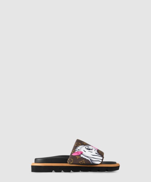 [LOUIS VUITTON-루이비통]풀 베개 컴포트 뮬 1AD3AY