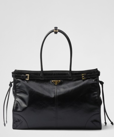 [PRADA-프라다]라지 가죽 핸드백 1BA439