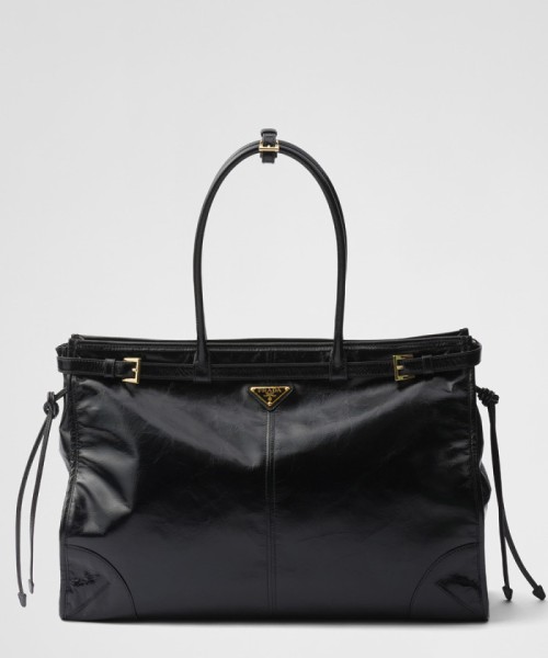 [PRADA-프라다]라지 가죽 핸드백 1BA439