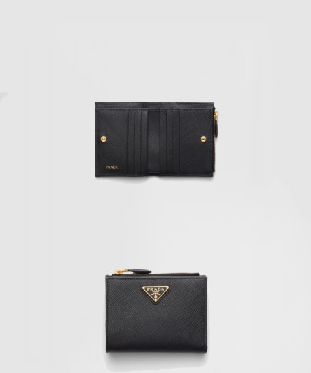 [PRADA-프라다]사피아노 가죽 반지갑 1ML050