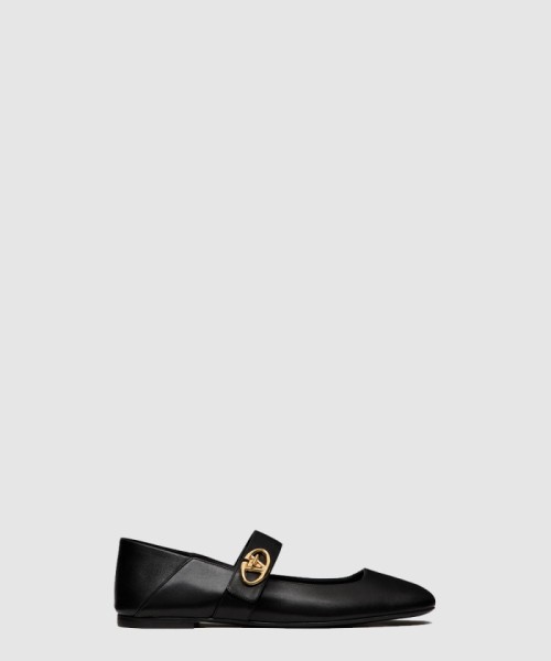 [VALENTINO-발렌티노]브이로고 메리제인 발레리나