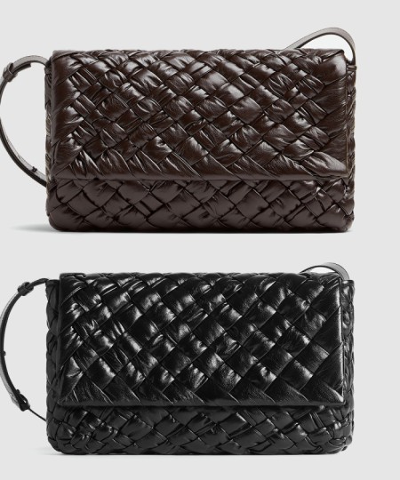 [BOTTEGA-보테가베네타]럼플 메신저 백 776519