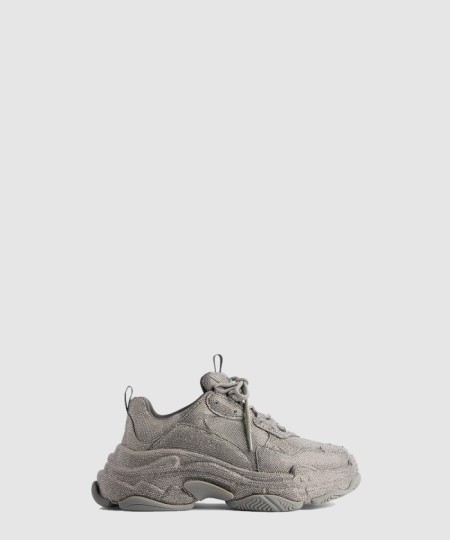 [BALENCIAGA-발렌시아가]TRIPLE S 라인스톤 스니커즈 536737