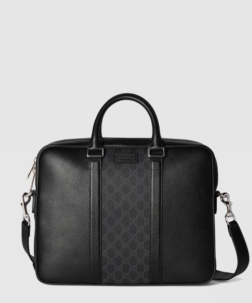 [GUCCI-구찌]태그 장식의 미디엄 GG 브리프케이스 795461