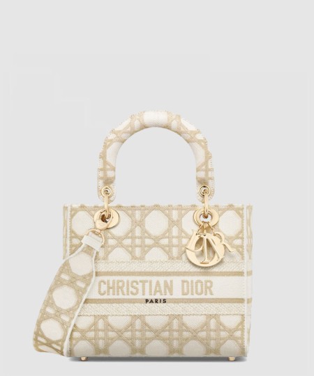 [DIOR-디올]레이디백 램스킨 미듐 M0565