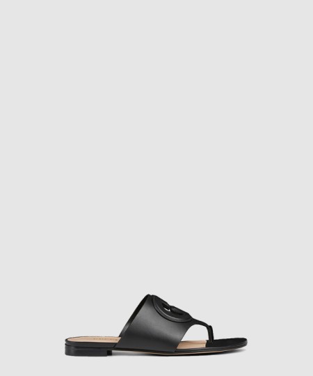 [GUCCI-구찌]인터로킹 G 컷아웃 샌들 782411