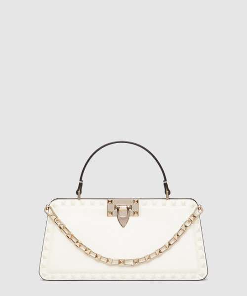 [VALENTINO-발렌티노]락스터드 송아지 가죽 클러치