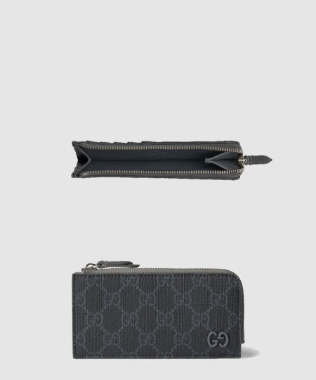 [GUCCI-구찌]GG 디테일 GG 지퍼 카드 케이스 795233