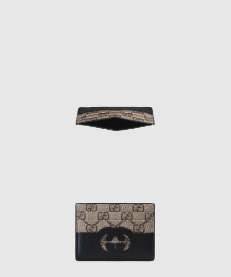 [GUCCI-구찌]컷아웃 인터로킹 G 카드 케이스 701425