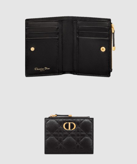 [DIOR-디올]카로 달리아 지갑 S5173