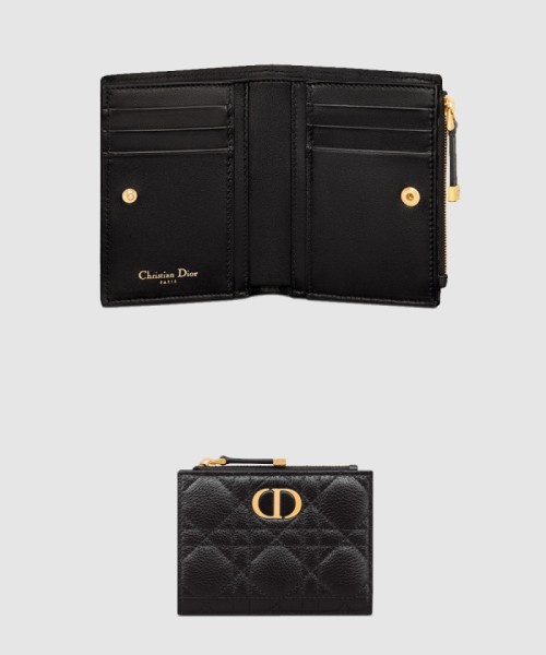 [DIOR-디올]카로 달리아 지갑 S5173