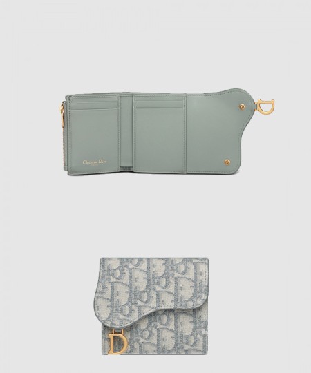 [DIOR-디올]안장 연꽃 지갑 S5652