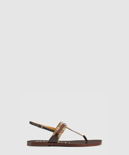 [GUCCI-구찌]인터로킹 웹샌들 782421