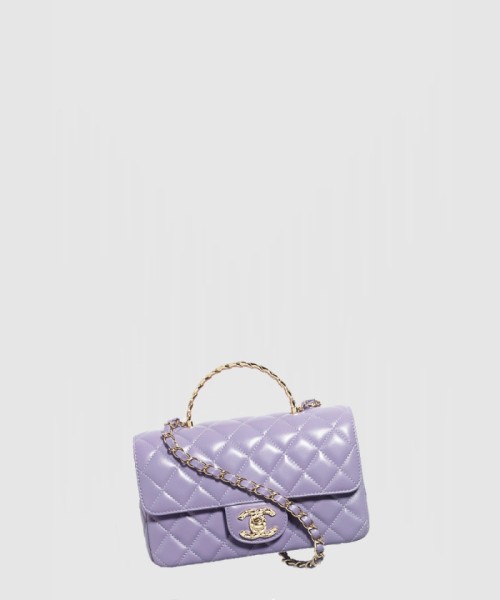 [CHANEL-샤넬]핸들 장식의 미니 플랩백 AS4924