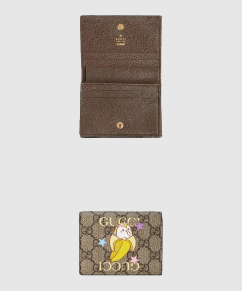 [GUCCI-구찌]플라워 카드 지갑 701009