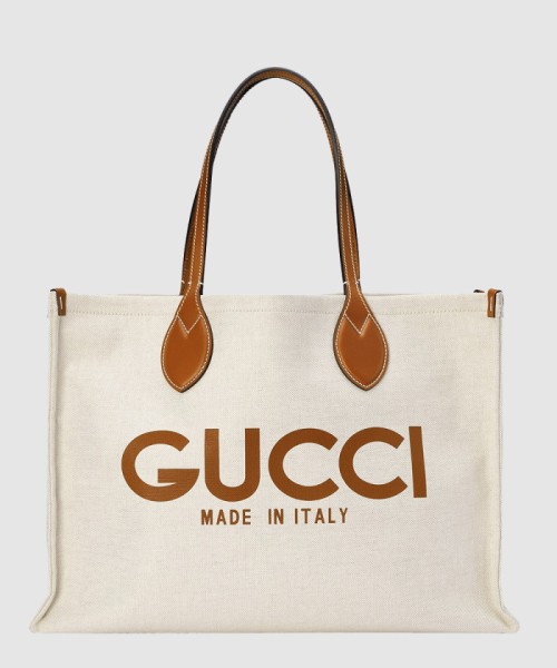 [GUCCI-구찌]구찌 프린트 미디엄 토트백 ‎772176