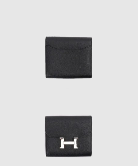 [HERMES-에르메스]콘스탄스 반지갑 은장