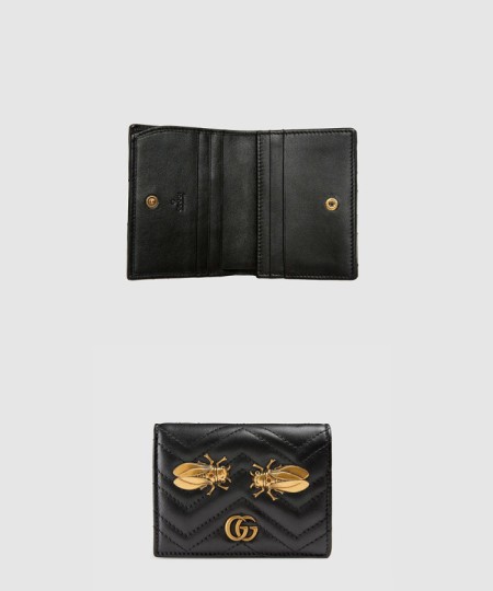 [GUCCI-구찌]GG 마몽 마틀라세 카드지갑 ‎466492