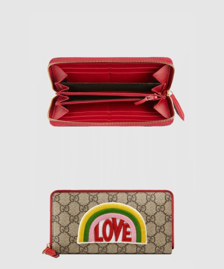 [GUCCI-구찌]지퍼형 가죽 지갑 476413