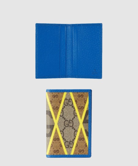 [GUCCI-구찌]아가일 프린트 카드 지갑 699267