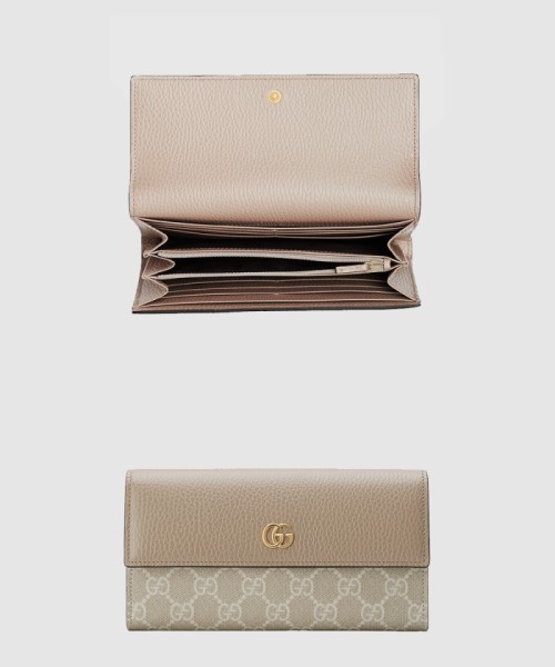 [GUCCI-구찌]GG 마몽 레더 장지갑 456116