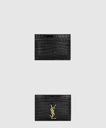 [SAINT LAURENT-생로랑]CASSANDRE  카드 케이스 370778